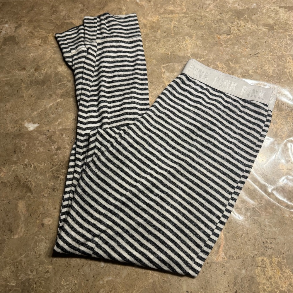 Victoria's Secret Gray and White Sleepwear